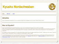 kyusho-nordschwaben.de Webseite Vorschau
