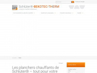 bekotec-therm.fr Webseite Vorschau