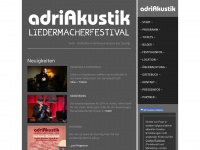 adriakustik.de Webseite Vorschau