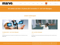 marvo.li Webseite Vorschau