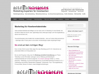 marketinghandwerker.de Webseite Vorschau