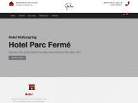 hotelparcferme.de Webseite Vorschau