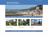ostsee-ferienhaus-natur.de Webseite Vorschau