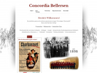 concordia-bellersen.de Webseite Vorschau
