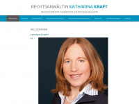 katharinakraft.de Webseite Vorschau