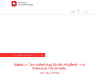 schweizer-gesundheitstage.ch Webseite Vorschau