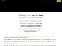 b2b-magic.de Webseite Vorschau