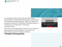 integrativemedizinleipzig.de Webseite Vorschau