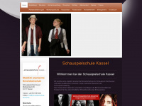 schauspielschule-kassel.de Webseite Vorschau