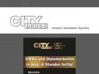 citydruck.at Webseite Vorschau