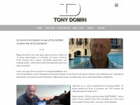 tonydomin.de Webseite Vorschau