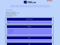 pcmhz.com Webseite Vorschau