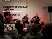liederbacher-jazzclub.de Webseite Vorschau