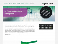airport-staff.com Webseite Vorschau