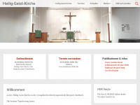 heilig-geist-kirche.de Webseite Vorschau
