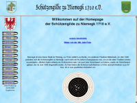 schuetzengilde-niemegk.de Webseite Vorschau