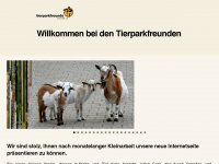 tierparkfreunde-aachen.de Webseite Vorschau