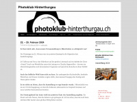photoklub-hinterthurgau.ch Webseite Vorschau