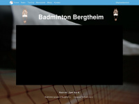 badminton-bergtheim.de Webseite Vorschau