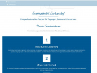 seminarhotel-lacknerhof.at Webseite Vorschau