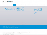 iconova.at Webseite Vorschau