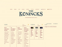 thekonincks.com Webseite Vorschau