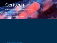 ceritech.com Webseite Vorschau