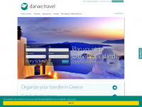 danae.gr Webseite Vorschau