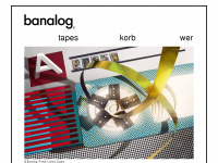 banalog.ch Webseite Vorschau