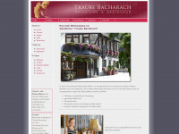 traube-bacharach.de Webseite Vorschau