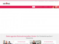 take-e-back.de Webseite Vorschau
