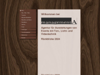 managementa.de Webseite Vorschau