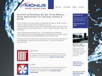 moenius-heizung.de Webseite Vorschau