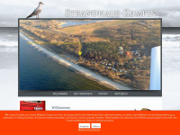 strandhaus-zempin.de Webseite Vorschau