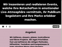 evenjo-events.ch Webseite Vorschau