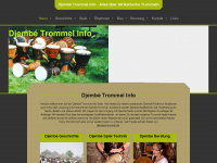 djembe-trommel.info Webseite Vorschau