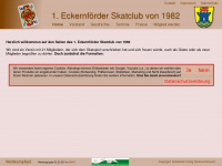 eckernförder-skatclub.de Webseite Vorschau