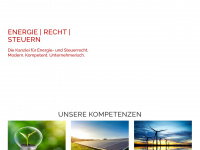 energieundrecht.com Webseite Vorschau