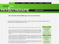 physioform-erfurt.de Webseite Vorschau