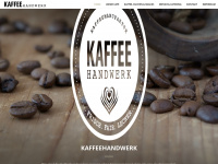 kaffeehandwerk.com Webseite Vorschau