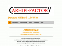 carhifi-factory.at Webseite Vorschau
