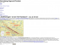 henneberg-itzgrund-franken.eu Webseite Vorschau
