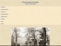 eliasfriedhof.de Webseite Vorschau