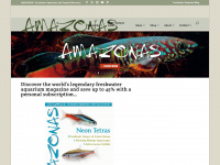 amazonasmagazine.com Webseite Vorschau