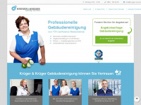 krueger-services.de Webseite Vorschau