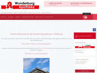 wunderburg-apotheke-ol.de Webseite Vorschau