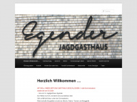 jagdgasthaus-egender.at Webseite Vorschau
