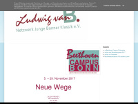 beethoven-campus-bonn.blogspot.com Webseite Vorschau