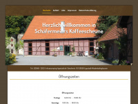 schaefermeiers-kaffeescheune.de Webseite Vorschau