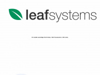 leaf-systems.eu Webseite Vorschau